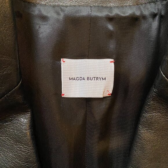 Magda Butrym Leather Blazer - Picture 5 of 10